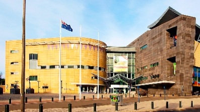 Museum Te Papa Tongarewa, Wellington, Selandia Baru 